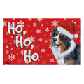 Australian Shepherd Holiday Welcome Mat