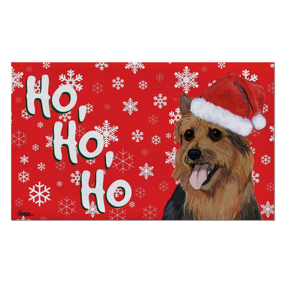 Australian Terrier Holiday Welcome Mat