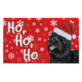 Cairn Terrier Holiday Welcome Mat
