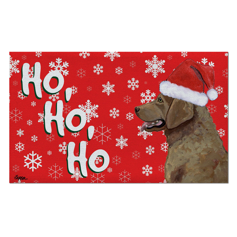 Chesapeake Bay Retriever Holiday Welcome Mat