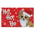 Chihuahua Holiday Welcome Mat