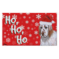 English Setter Holiday Welcome Mat