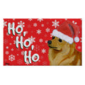 Finnish Spitz Holiday Welcome Mat
