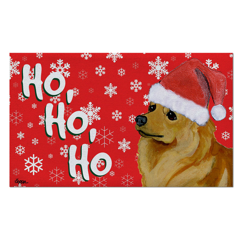 Finnish Spitz Holiday Welcome Mat