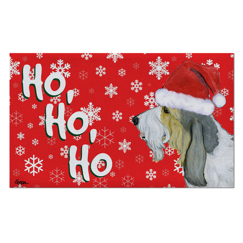 Grand Basset Griffon Vendeen Holiday Welcome Mat