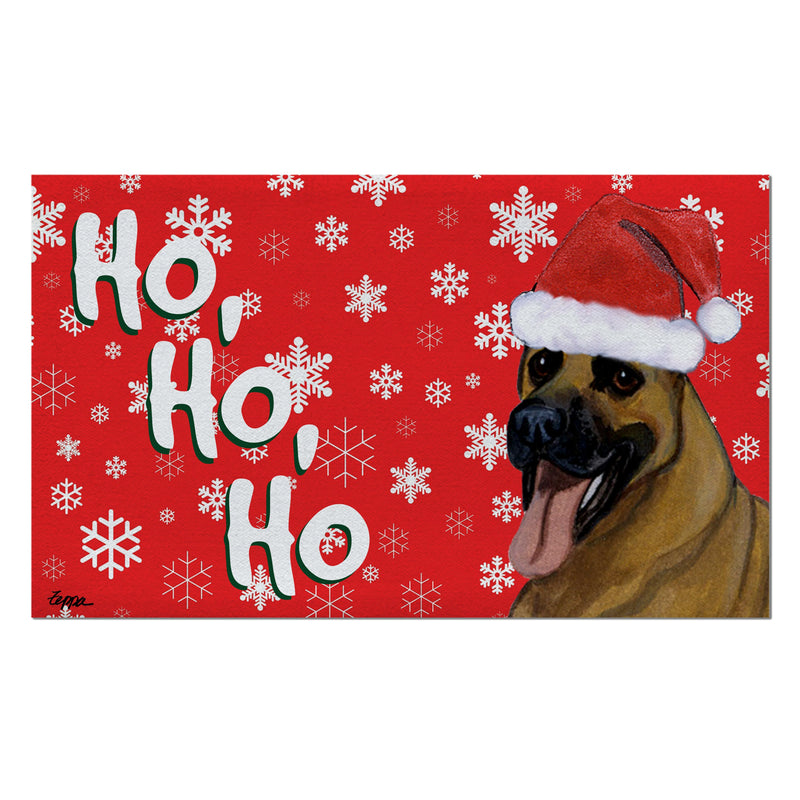 Great Dane Holiday Welcome Mat