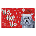 Havanese Holiday Welcome Mat