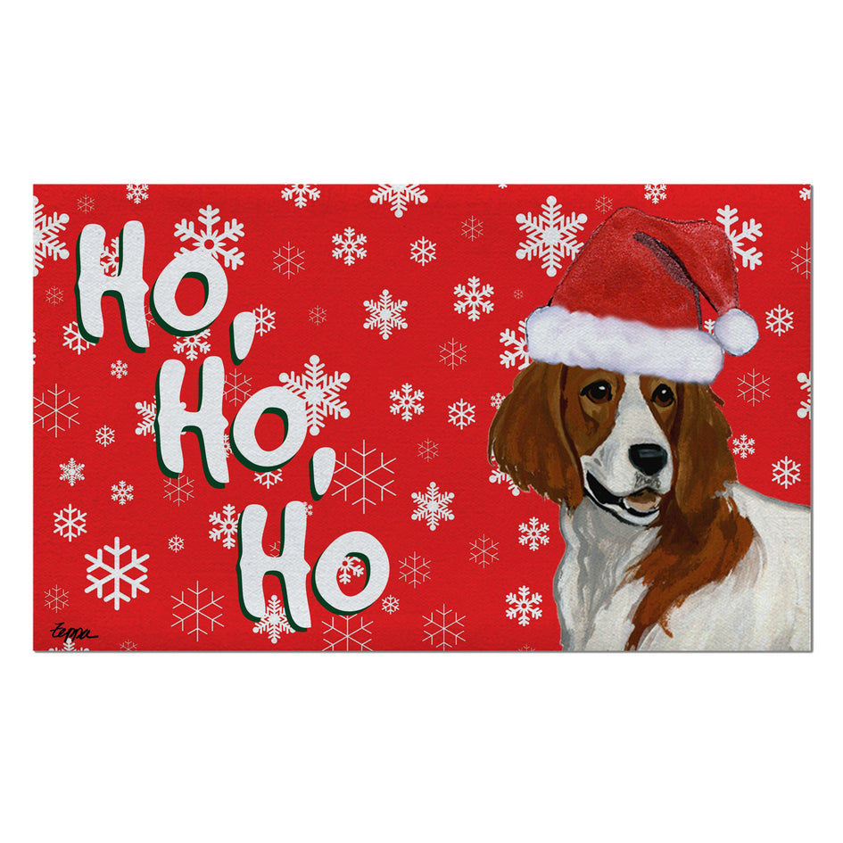 Irish Setter Holiday Welcome Mat
