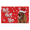 Irish Setter Holiday Welcome Mat