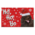 Irish Water Spaniel Holiday Welcome Mat