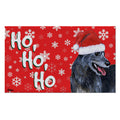 Irish Wolfhound Holiday Welcome Mat