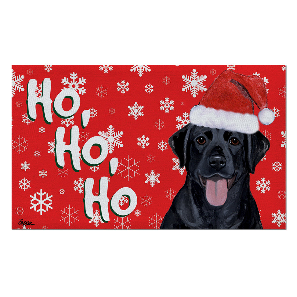 Labrador Retriever Holiday Welcome Mat