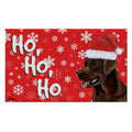 Labrador Retriever Holiday Welcome Mat