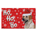 Labrador Retriever Holiday Welcome Mat