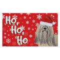 Lhasa Apso Holiday Welcome Mat
