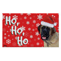 Mastiff Holiday Welcome Mat
