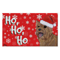Norwich Terrier Holiday Welcome Mat