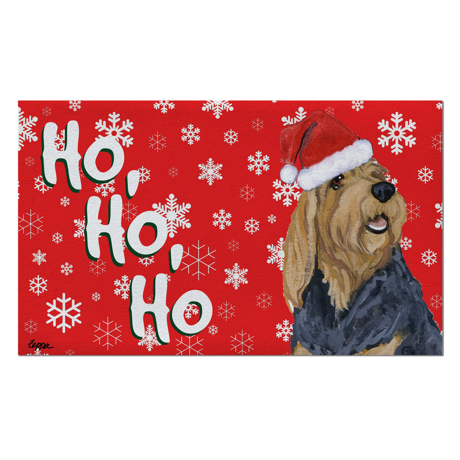 Otterhound Holiday Welcome Mat