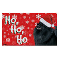 Pomeranian Holiday Welcome Mat