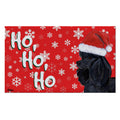 Poodle Holiday Welcome Mat
