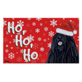 Puli Holiday Welcome Mat
