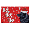 Schipperke Holiday Welcome Mat
