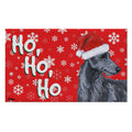 Scottish Deerhound Holiday Welcome Mat