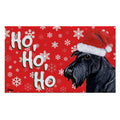 Scottish Terrier Holiday Welcome Mat