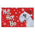 Sealyham Terrier Holiday Welcome Mat
