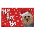 Silky Terrier Holiday Welcome Mat