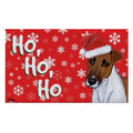 Smooth Fox Terrier Holiday Welcome Mat