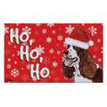 Springer Spaniel Holiday Welcome Mat