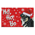Tibetan Spaniel Holiday Welcome Mat