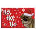 Tibetan Terrier Holiday Welcome Mat