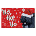 Tibetan Terrier Holiday Welcome Mat