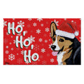 Welsh Corgi Pembroke Holiday Welcome Mat