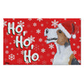 Wirehair Fox Terrier Holiday Welcome Mat