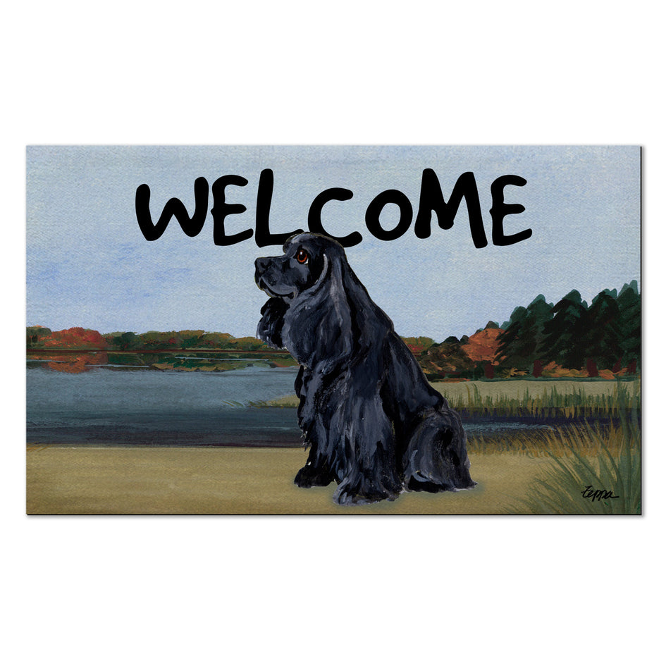 Cocker Spaniel Welcome Mat