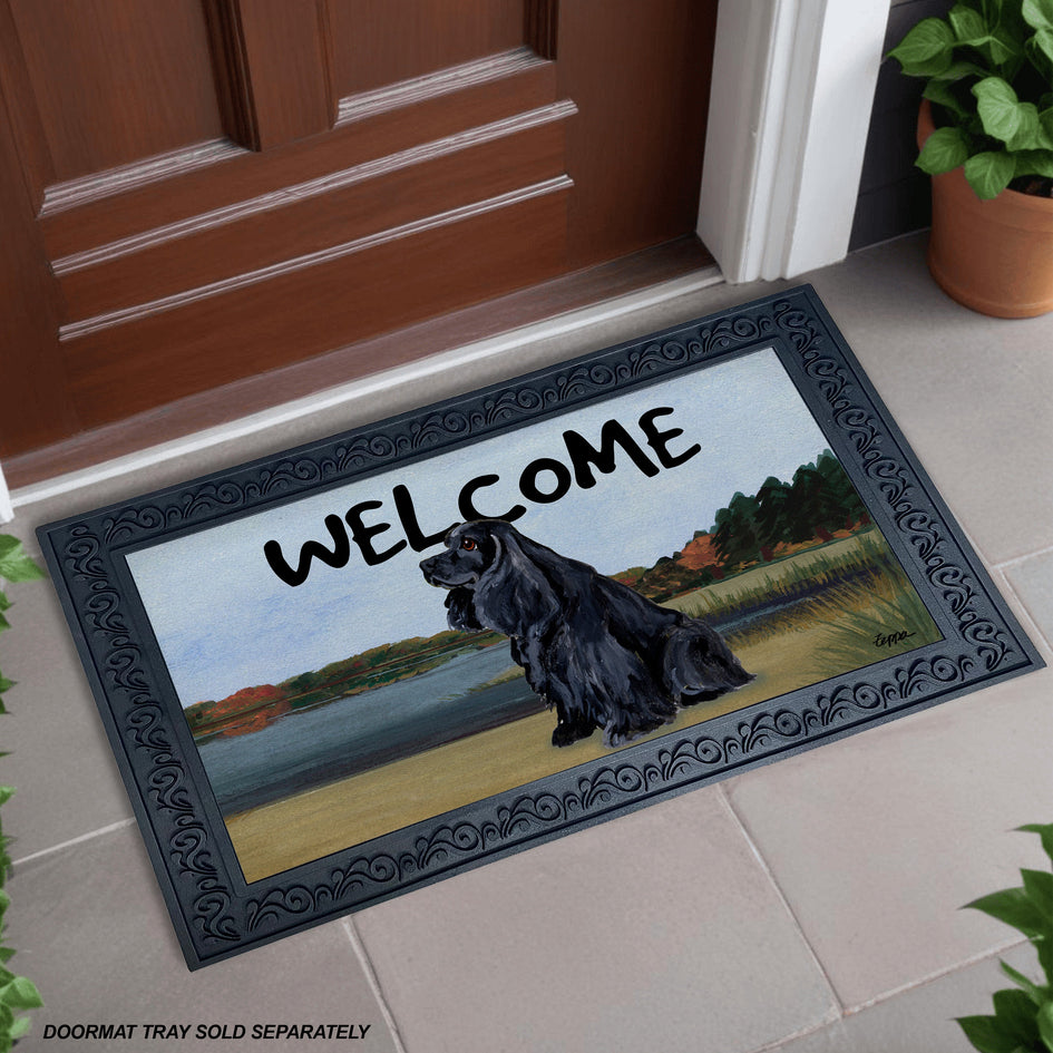 Cocker Spaniel Welcome Mat