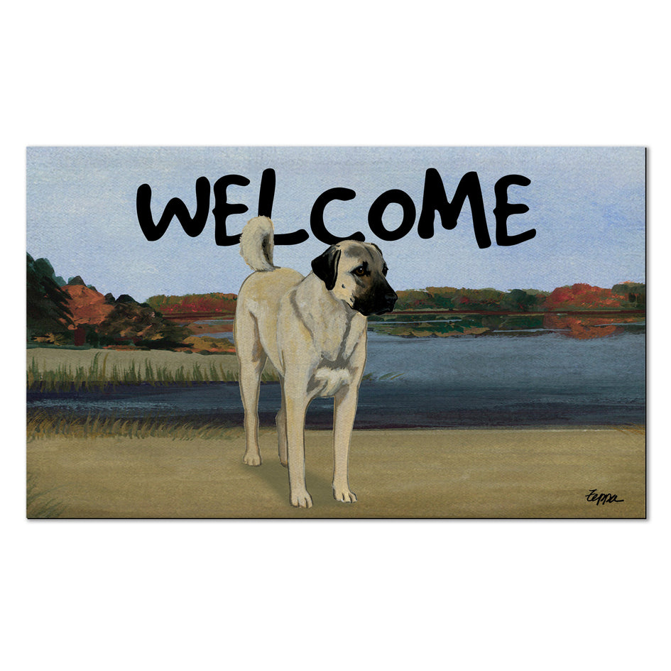 Anatolian Shepherd Welcome Mat