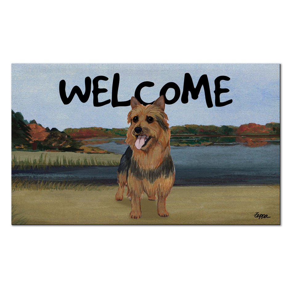 Australian Terrier Welcome Mat