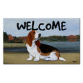 Basset Hound Welcome Mat