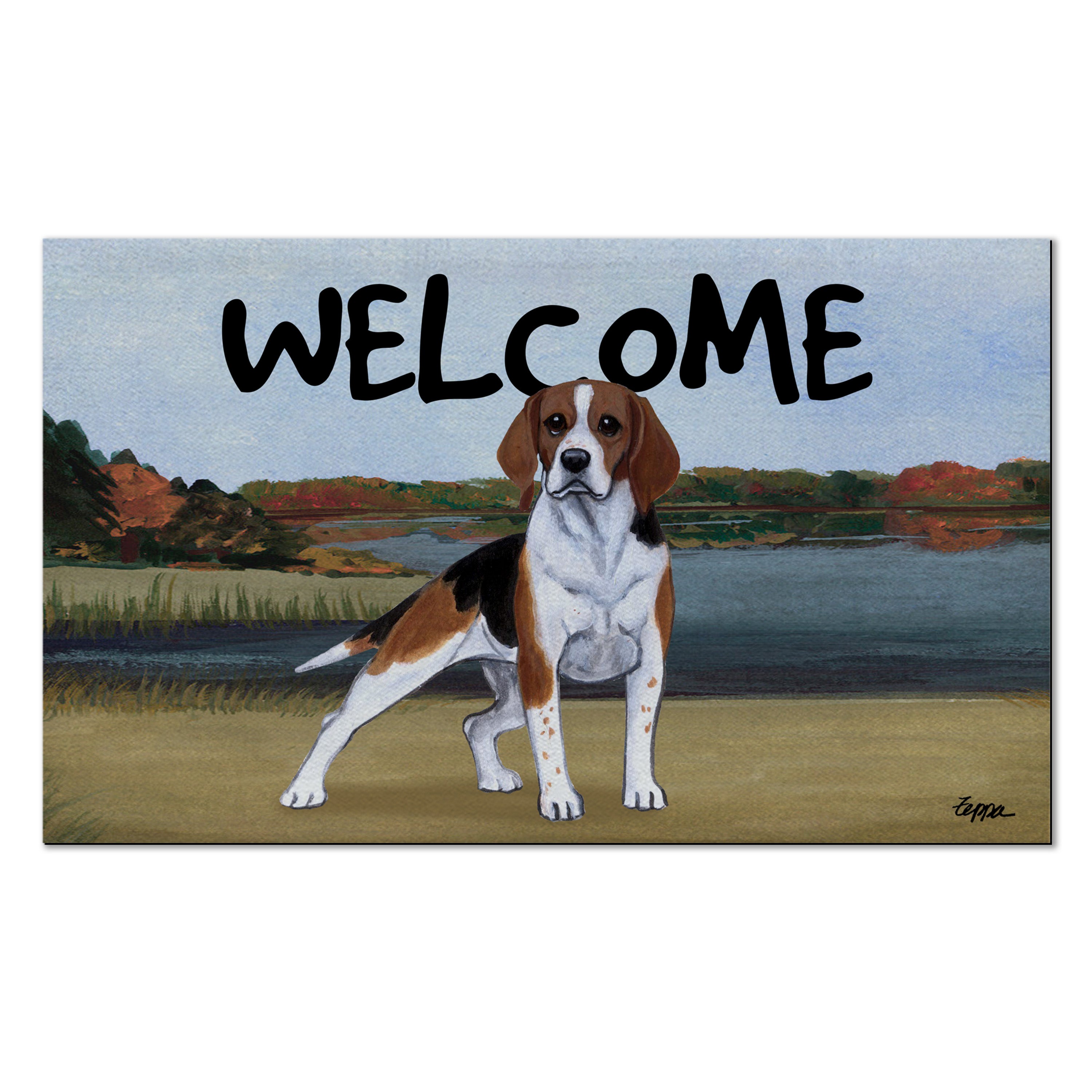 beagle-mページ Beagle Welcome Mat | AKC Shop