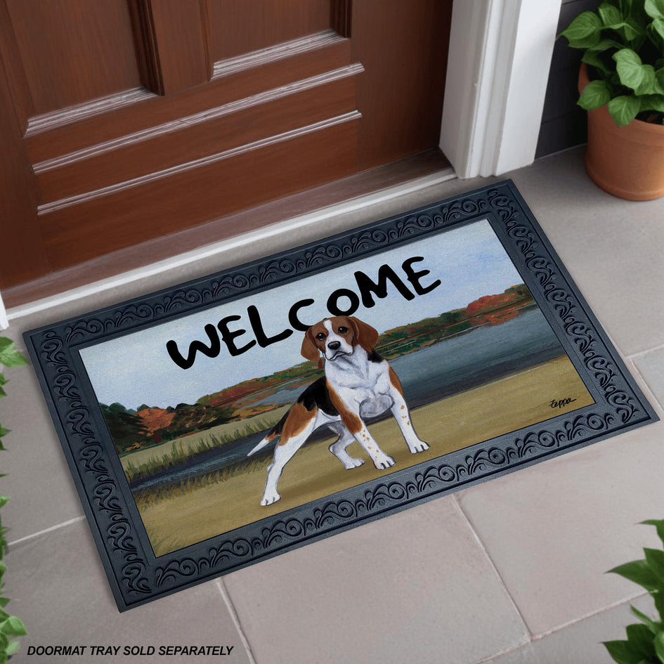 Beagle Welcome Mat