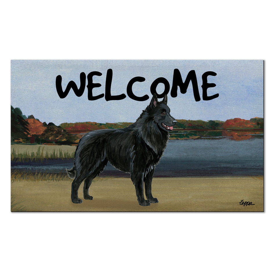 Belgian Shepherd Welcome Mat