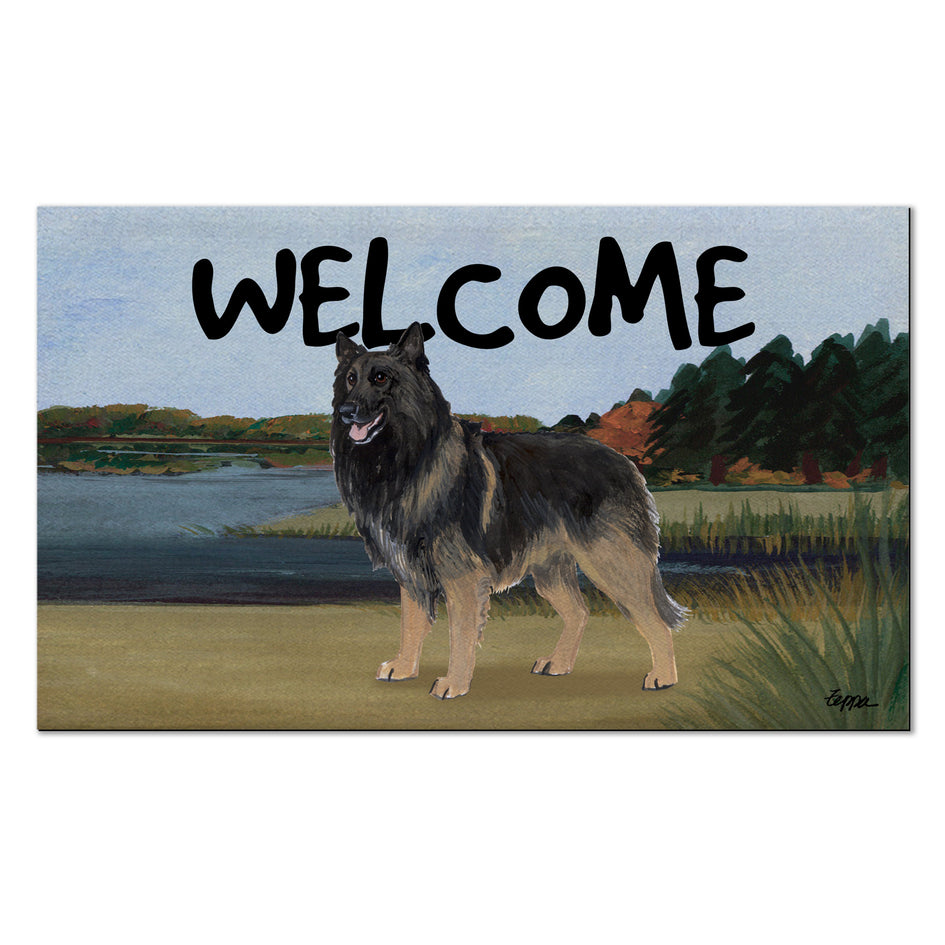 Belgian Tervuren Welcome Mat