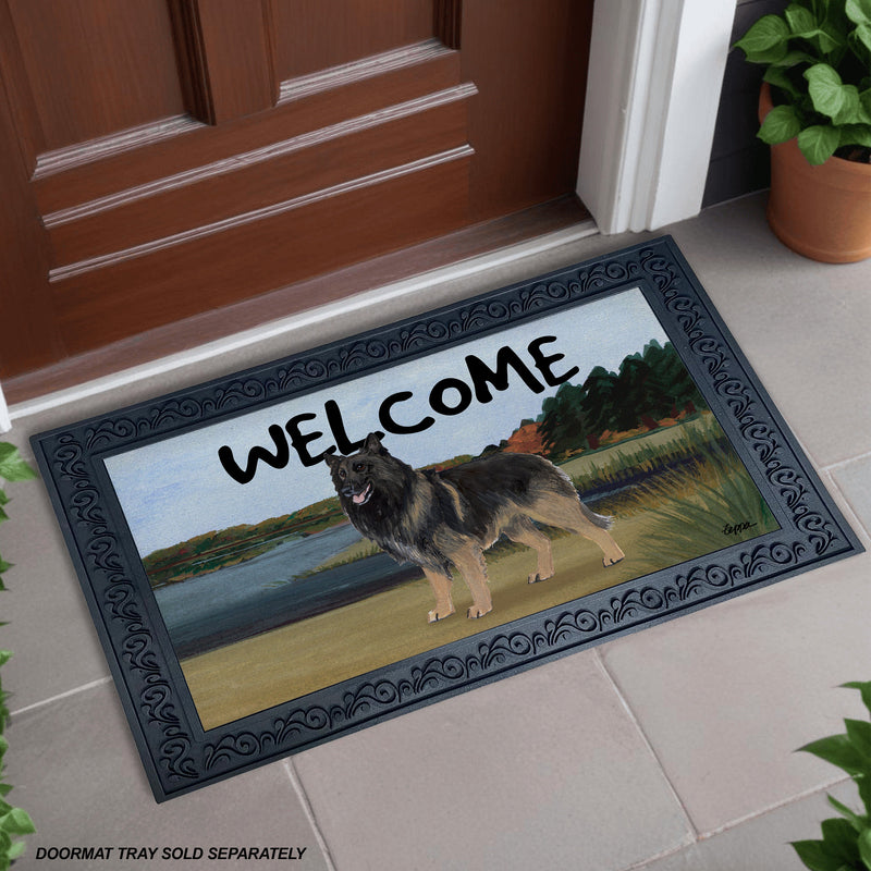 Belgian Tervuren Welcome Mat