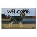 Border Terrier Welcome Mat