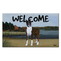 Boxer Standing Welcome Mat