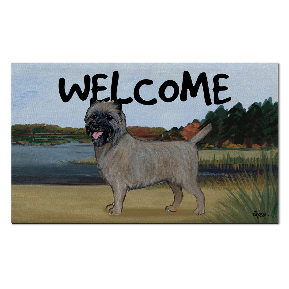 Cairn Terrier Welcome Mat